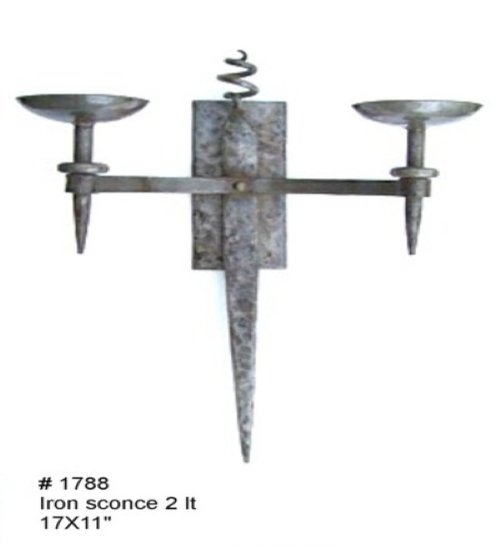 Iron Sconce