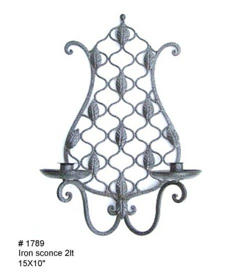 Iron Sconce