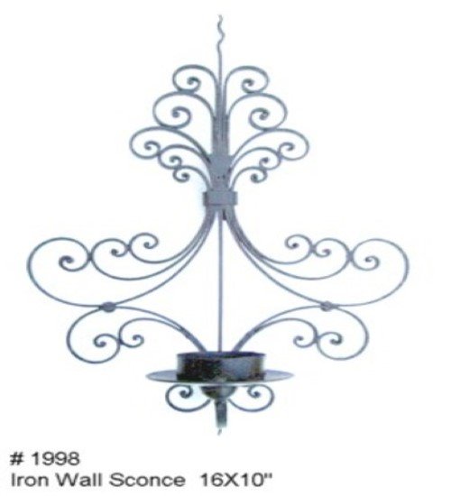 Iron Wall Sconce