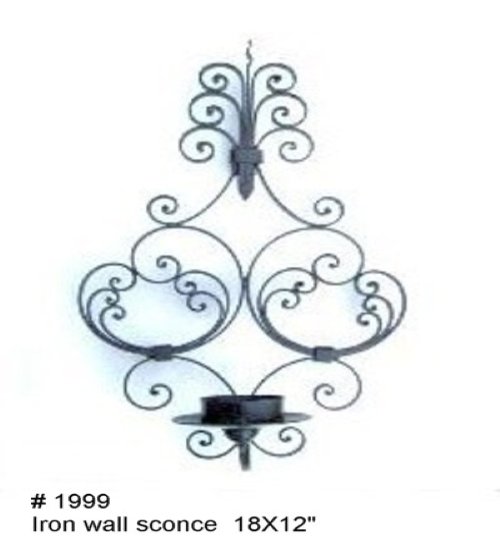Iron Wall Sconce