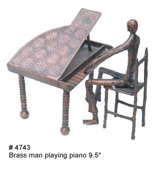 Man playing piano