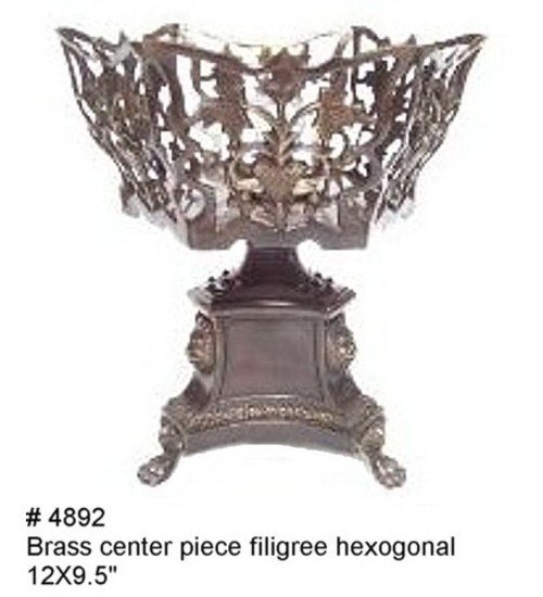 Brass center piece