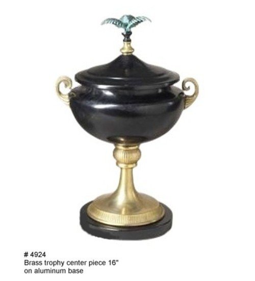 Trophy centerpiece on Aluminum base