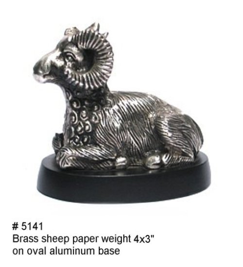 Sheep paper weight