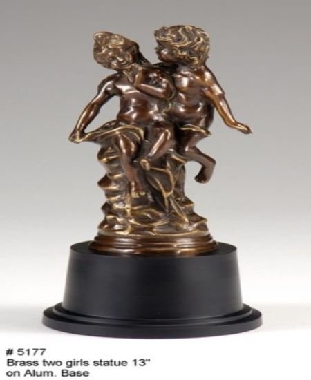 Two girl statue