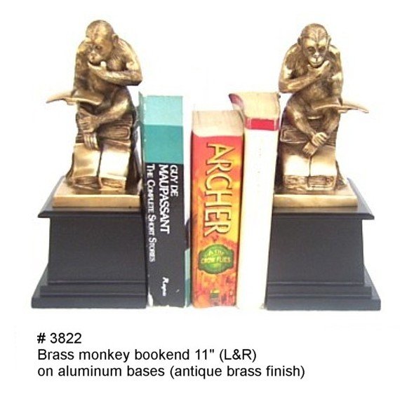 Monkey Bookend