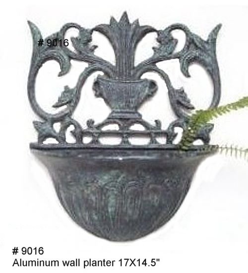 Aluminum Wall Planter