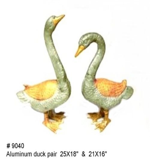 Aluminum Duck Pair