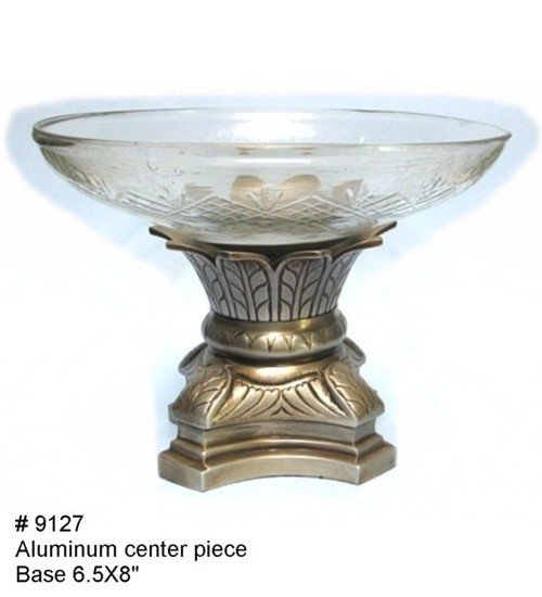 Aluminum centerpeice base