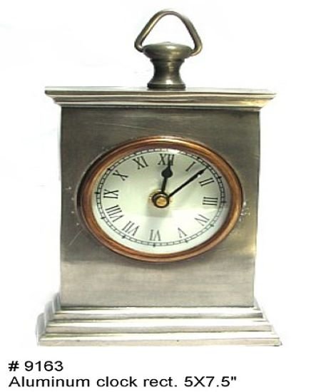 Aluminum Clock