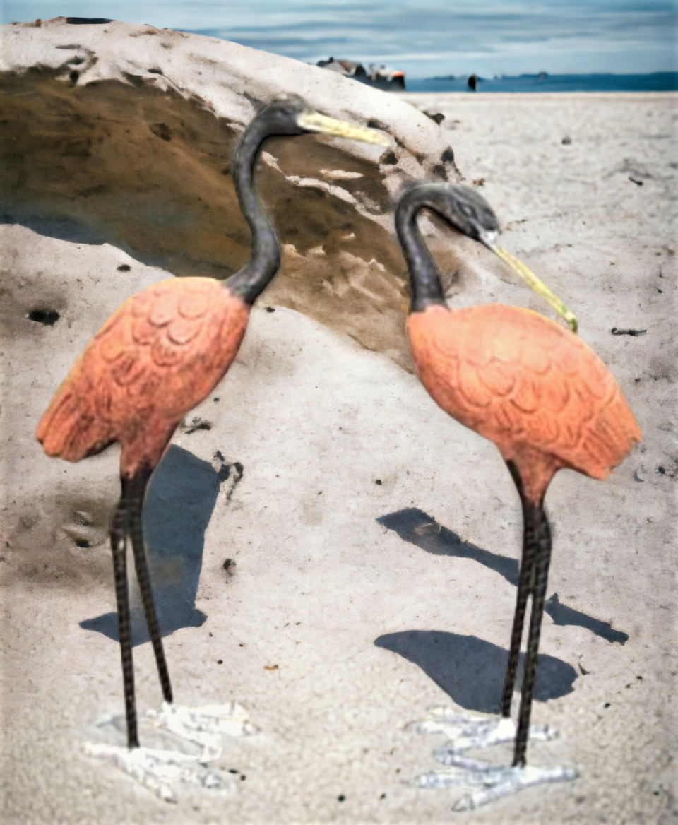 Aluminum Cranes (Pair)