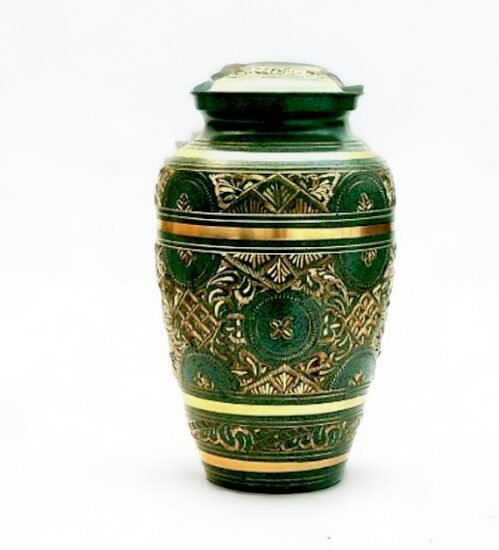 Brass Cremation Urn