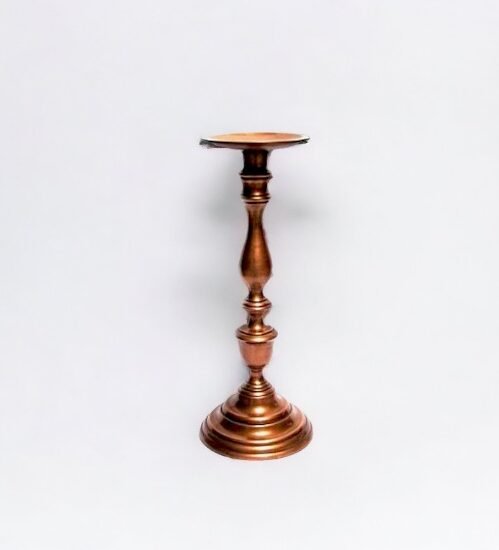 Aluminum candle stand