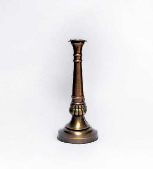 Aluminum candleholder