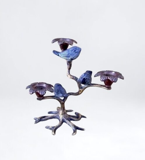 Bird on tree Candlestand