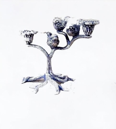 Three Birds Candlestand