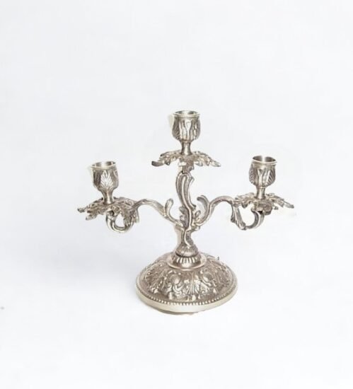 Rococo candlestand with 3 Candelabra