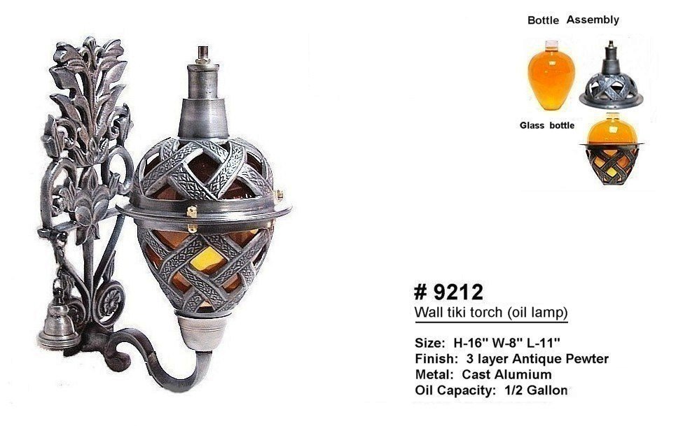 Portable Tiki Torch (oil lamp)