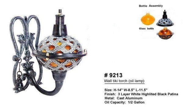 Portable Tiki Torch (oil lamp)  