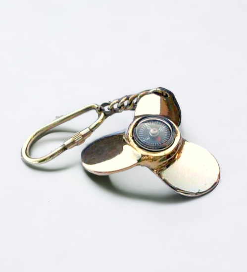 Nautical Propeller With Compass