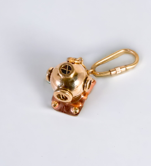 Diving Halmat Keychain