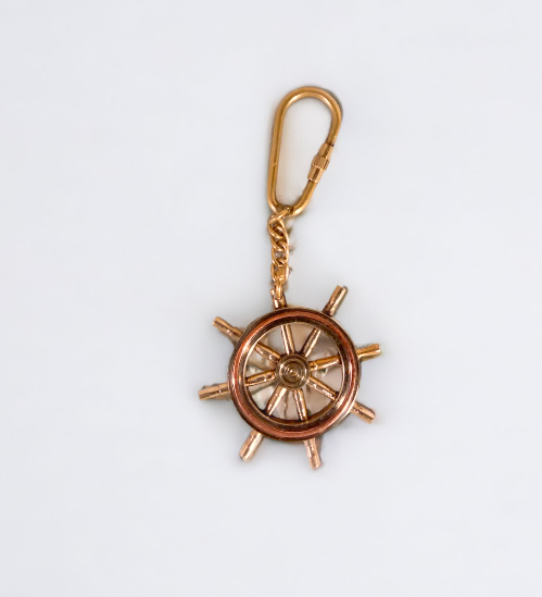 Ship Weel Keychain