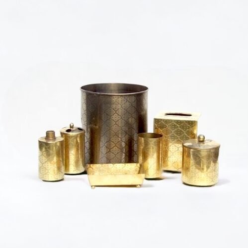 Round Grill Design Bathroom Set